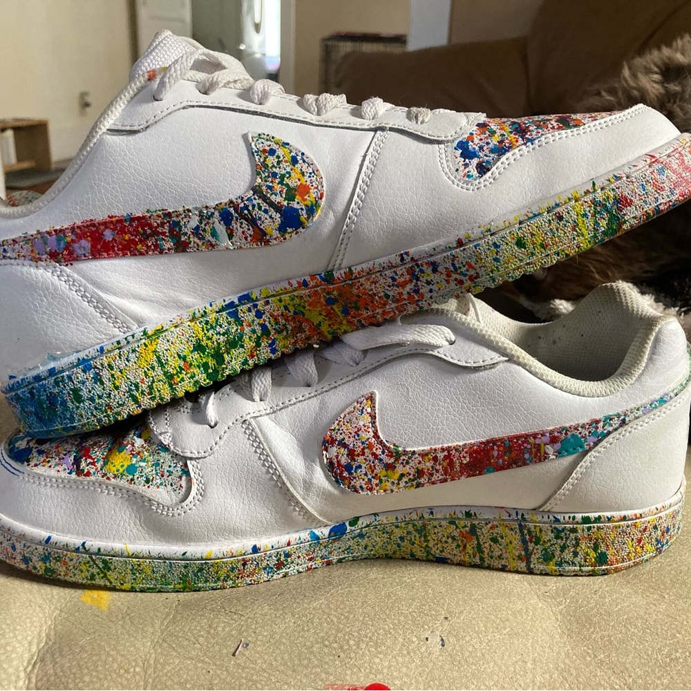 Custom painted Nikes
